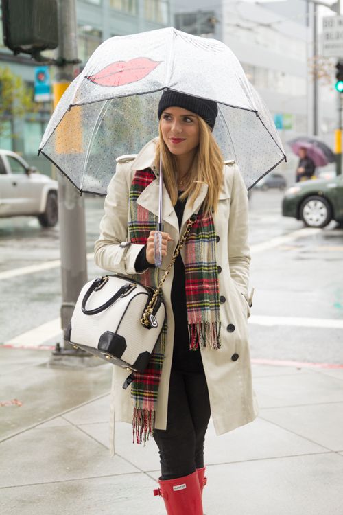 In The Rain (Gal Meets Glam) | Fashion + Style | Rainy day fashion