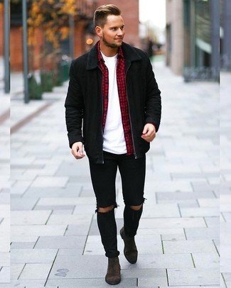 Suede Jacket Outfits for Men- 20 Ways to Wear a Suede Jacket