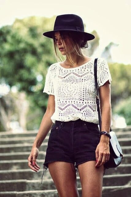 Picture Of girlish summer lace tops to get inspired 14