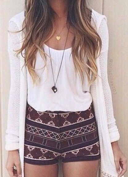 23 Hipster Shorts Outfits to Copy Now | Summer shorts outfits, Short