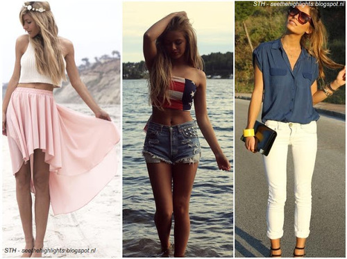 Inspiration: summer outfits discovered by Izlle