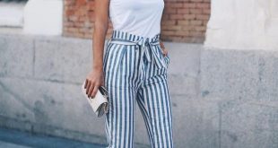 20 Outfit Ideas to Have a Striped Look for Summer | The Devil Wears