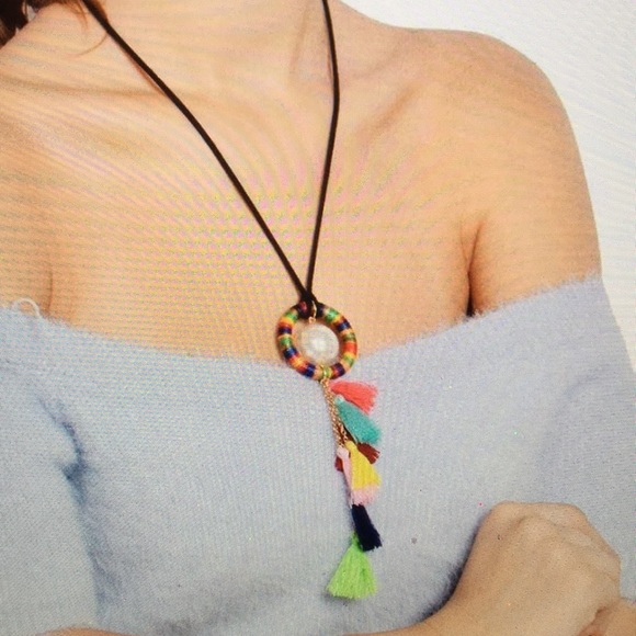 Jewelry | Nwt Summer Beach Tassel Necklace | Poshmark