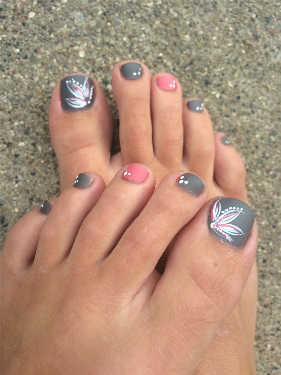 How to Get Your Feet Ready for Summer - 50 Adorable Toe Nail Designs