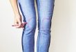 Picture Of Super Cool DIY Destroyed Denim Jeans 2