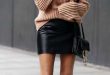 Chic and Comfy Sweater And Skirt Combos | Women's Tops | Pinterest