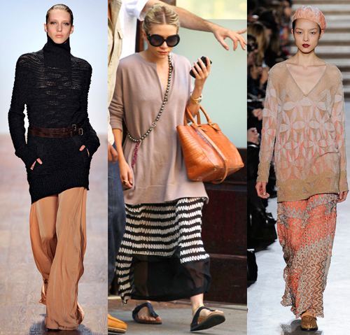 Wear Maxi Skirt And Sweater Combination This Fall | FASHION