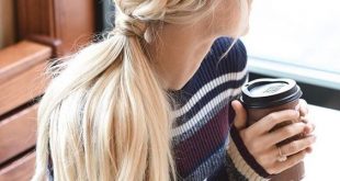 15 Cute Sweater Weather Hairstyle Ideas - Styleoholic