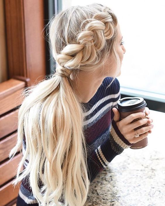 Sweater Weather Hairstyle Ideas