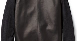 DSquared 2 Leather Sweater, $1,495 | East Dane | Lookastic.com
