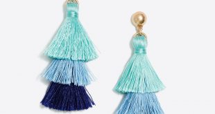 Layered thread tassel earrings : FactoryWomen Earrings | Factory