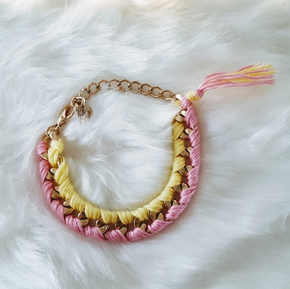 HeatherPJ Jewelry | Threaded Chain Link Bracelet | Poshmark