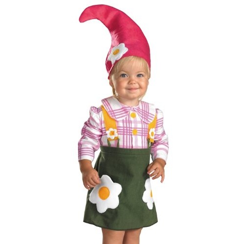 Gnome Girl Toddler Halloween Costume - Walmart.com