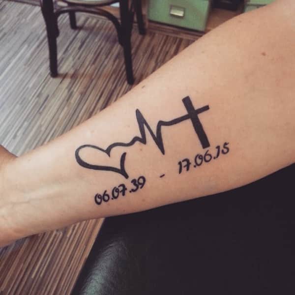 55 Memorable and Intriguing Heartbeat Tattoo Ideas