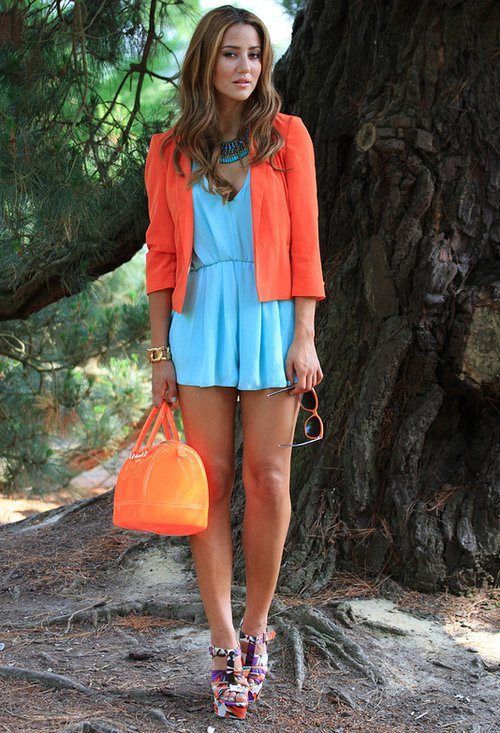 15 Trendy Bright Summer Outfits | Styleoholic | Fashion | Pinterest