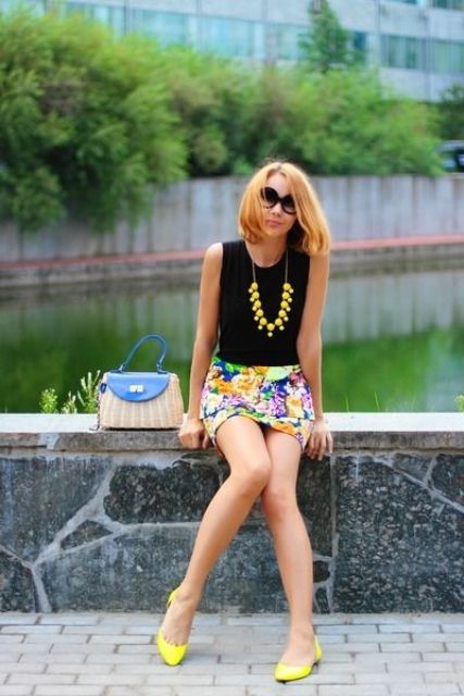 Picture Of trendy bright summer outfits 15