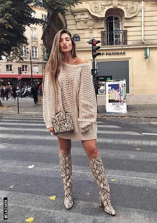 How To Wear Snake Print Boots - Hello Thalita