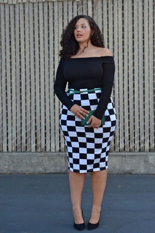 Trendy Plus Size Outfits With Stripes