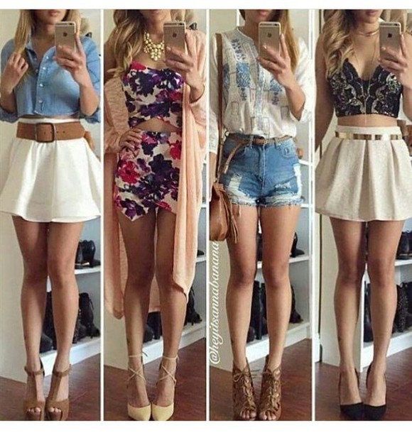 skirt, outfit, outfit idea, summer outfits, cute outfits, spring