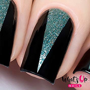 Amazon.com : Whats Up Nails - Triangle Tape Vinyl Stencils for Nail