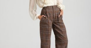 23 Elegant Tweed Pants Outfits For Girls - Styleoholic
