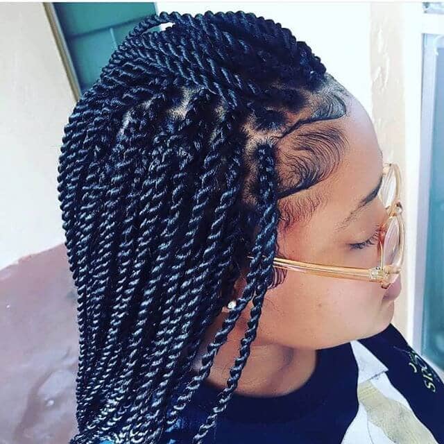 50 Beautiful Ways to Wear Twist Braids for All Hair Textures for 2019