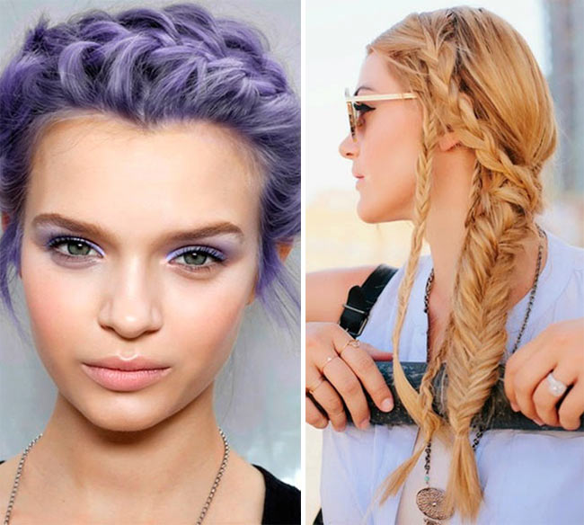 10 Cute and Chic Summer Braided Hairstyles | Hairstyles, Nail Art