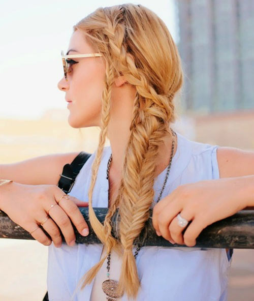 10 Cute and Chic Summer Braided Hairstyles | Hairstyles, Nail Art