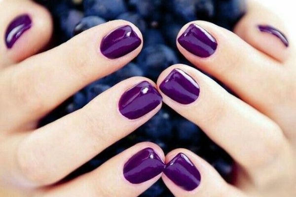 Manicure 2018: 7 Idea for Manicure in Modern Ultraviolet Color
