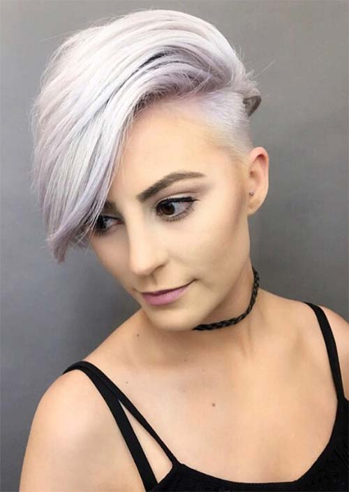 51 Edgy and Rad Short Undercut Hairstyles for Women - Glowsly