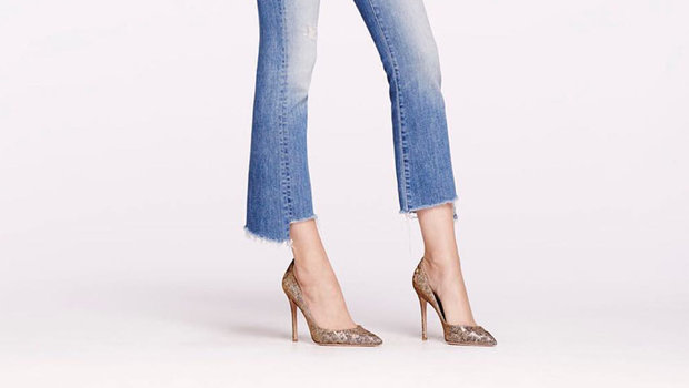 You Can DIY the 'Uneven Denim Hem' so You Don't Have to