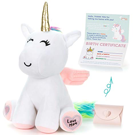 Amazon.com: Unicorn Stuffed Animal - Cute Unicorn Gifts Large 13
