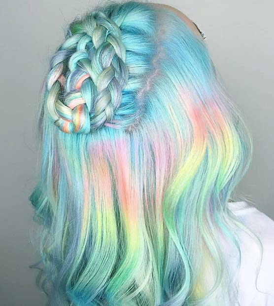 21 Unicorn Hair Color Ideas We're Obsessed With | StayGlam