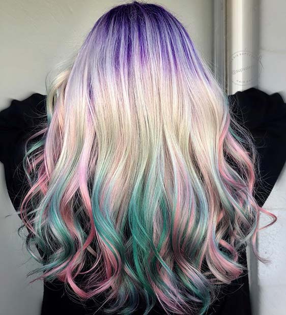 21 Unicorn Hair Color Ideas We're Obsessed With | Page 2 of 2 | StayGlam