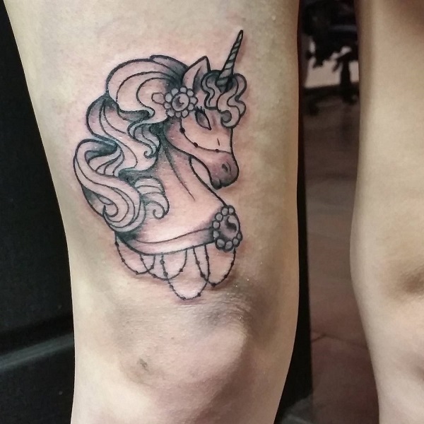 50+ Feminine Unicorn Tattoos With Meanings