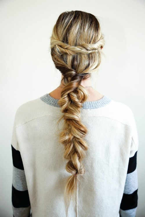 Unusual DIY The Twist And Pull Apart Hairstyle - Styleoholic