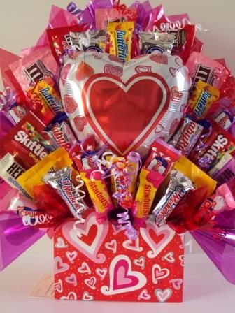 Pin by Kathy Buell on Candy Ideas | Candy Bouquet, Valentines, Candy