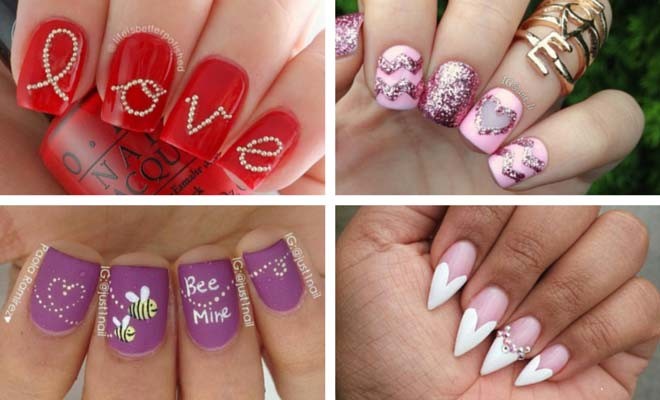 30 Lovely Valentine's Day Nails | StayGlam