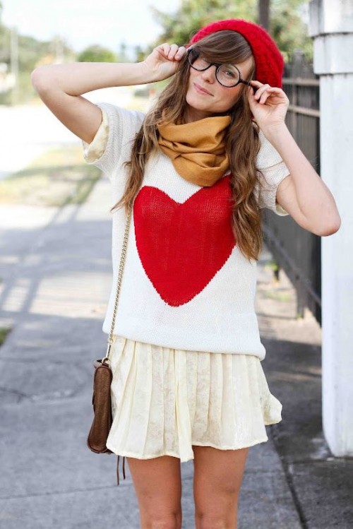 35 Awesome Valentine's Day Outfits For Girls - Styleoholic