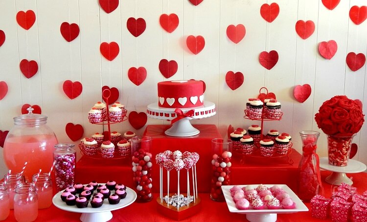 Valentines Day Party 2018, Valentine's Day Party Themes Decoration