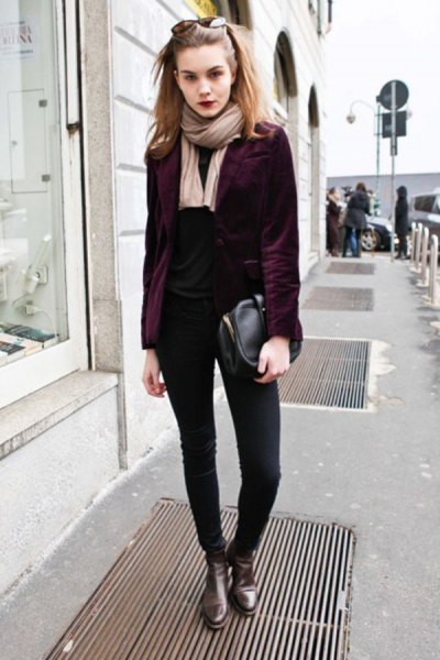 How to Wear Velvet Blazer for Women: Best Outfit Ideas - FMag.com