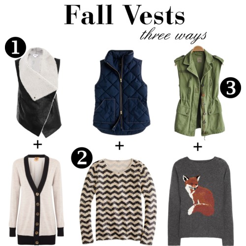 Monday Musings - Fall Vests | Charmingly Styled
