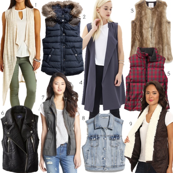 9 Fall Vests Under $80 - The Budget Babe | Affordable Fashion
