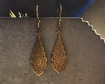 Antique earrings | Etsy