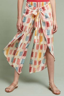Watercolor Wrap Pants | Dress Up | Pinterest | Wrap pants
