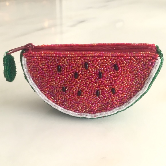 Bags | Watermelon Beaded Mini Bag | Poshmark