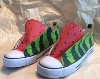 Watermelon shoes | Etsy