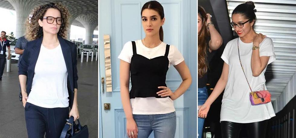 Let These Celebrities Show You How To Work A White T Shirt In 5