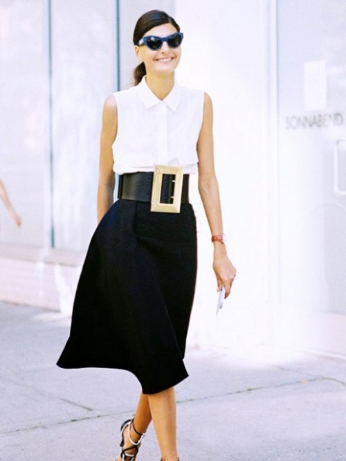 13 Chic And Stylish Ways To Wear An Oversized Belt - Styleoholic