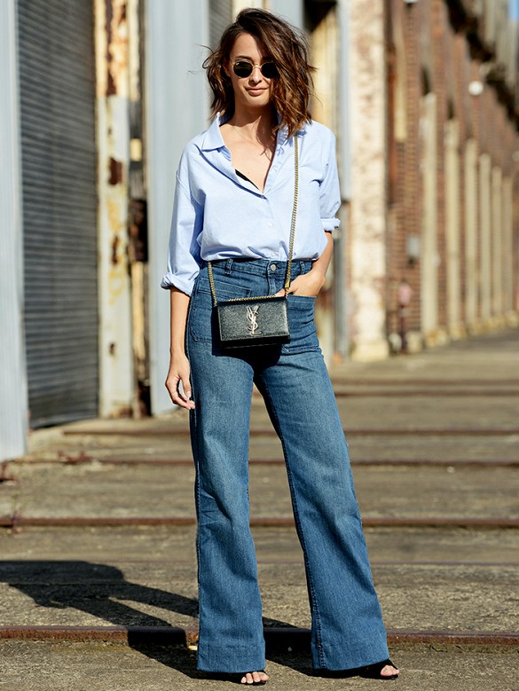 How to Wear the Flared Jeans Trend u2013 Glam Radar